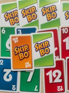 SKIP BO popular card game for families