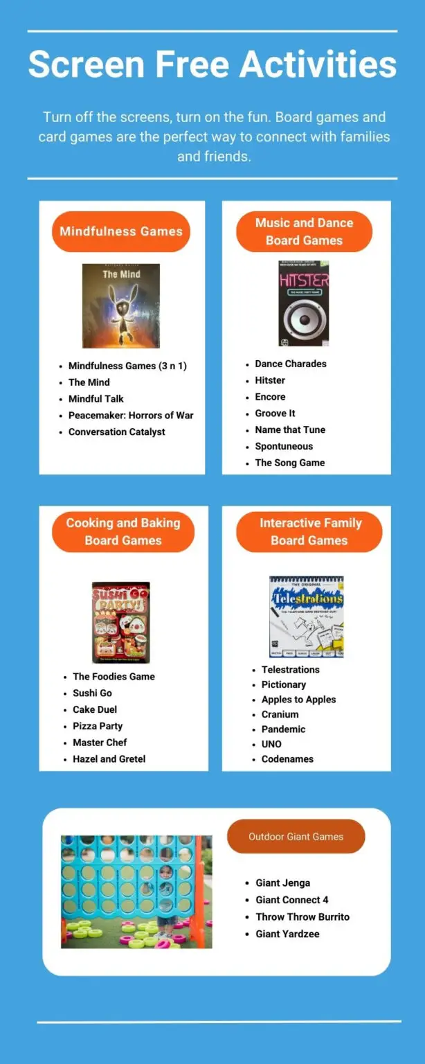 screen free activities