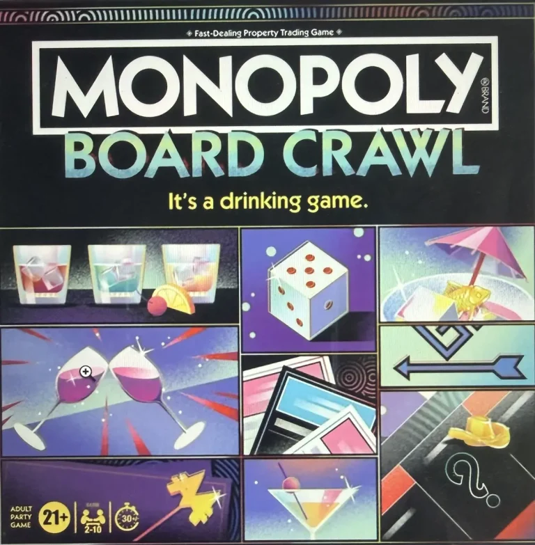 How to Play Monopoly board Crawl - Adults Drinking Game