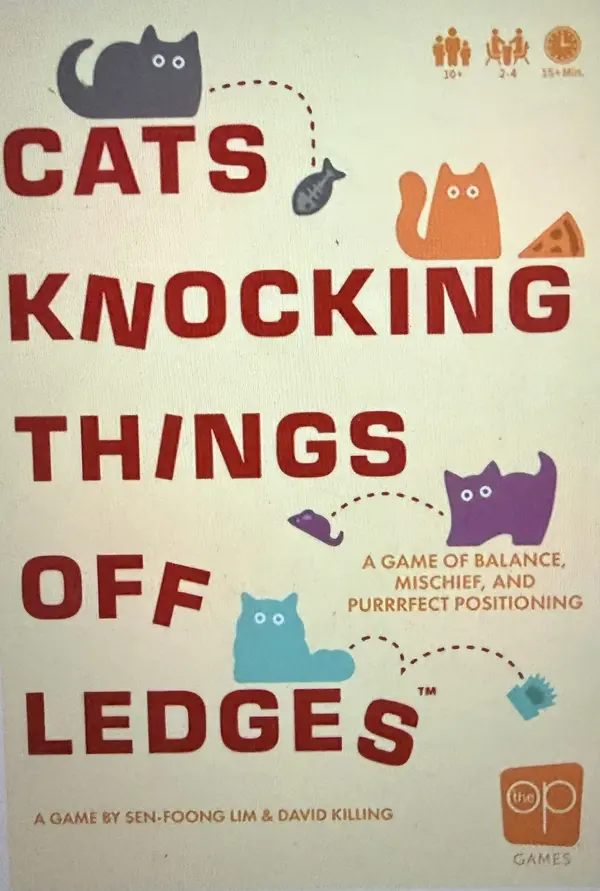 Cats Knocking Things off Ledges Best Cat Themed Board Games