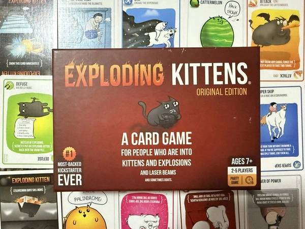 Exploding Kittens Cat Games for Families