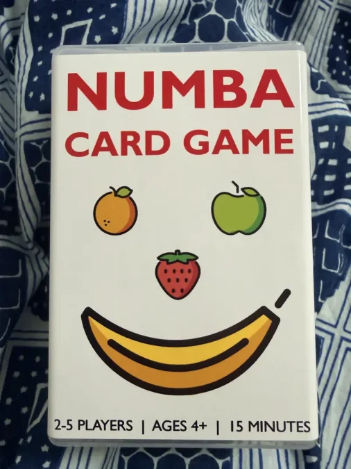 Numba Card Game Box